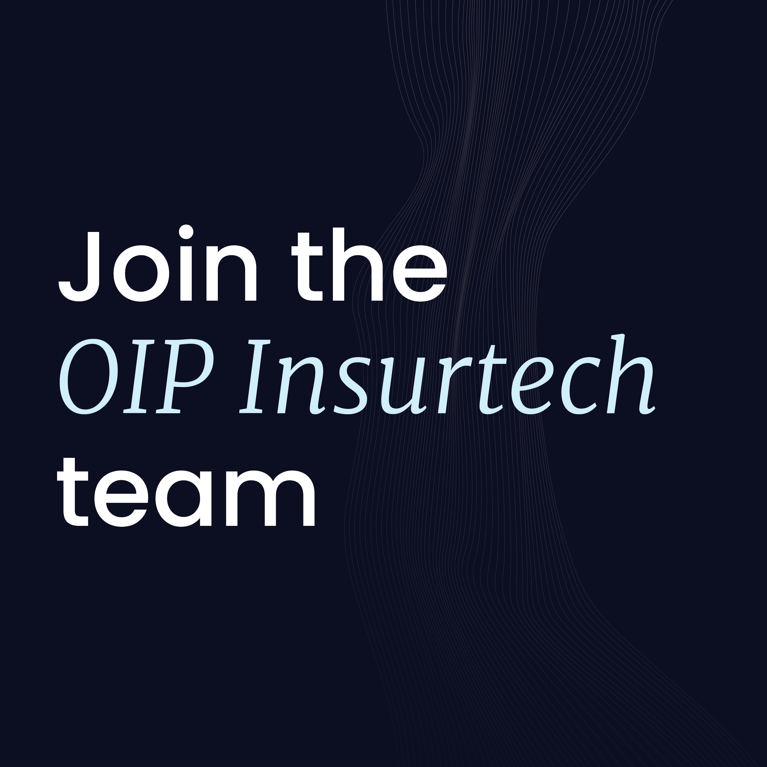 Careers | OIP Insurtech